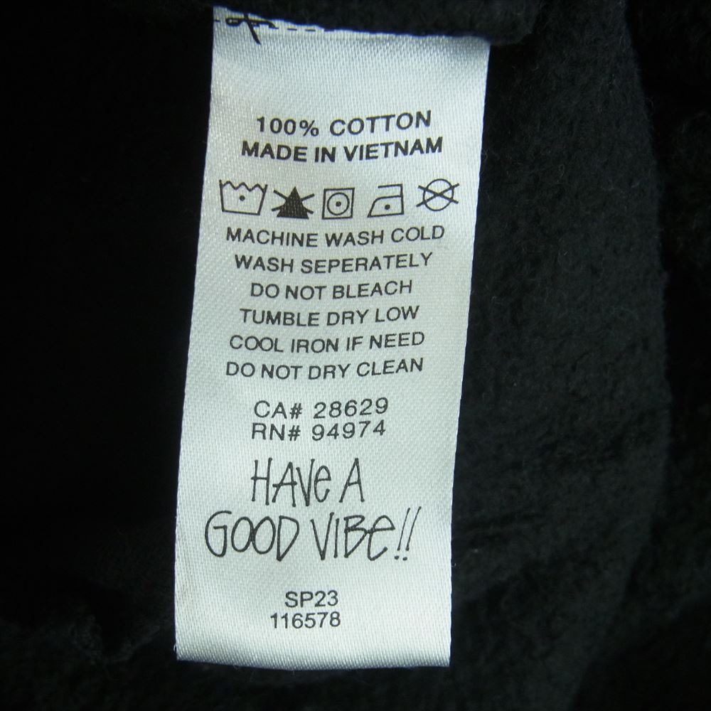 STUSSY ステューシー 22AW Sport Cargo Fleece Pant スウェット カーゴ パンツ コットン ベトナム製 ブラック系 M【中古】