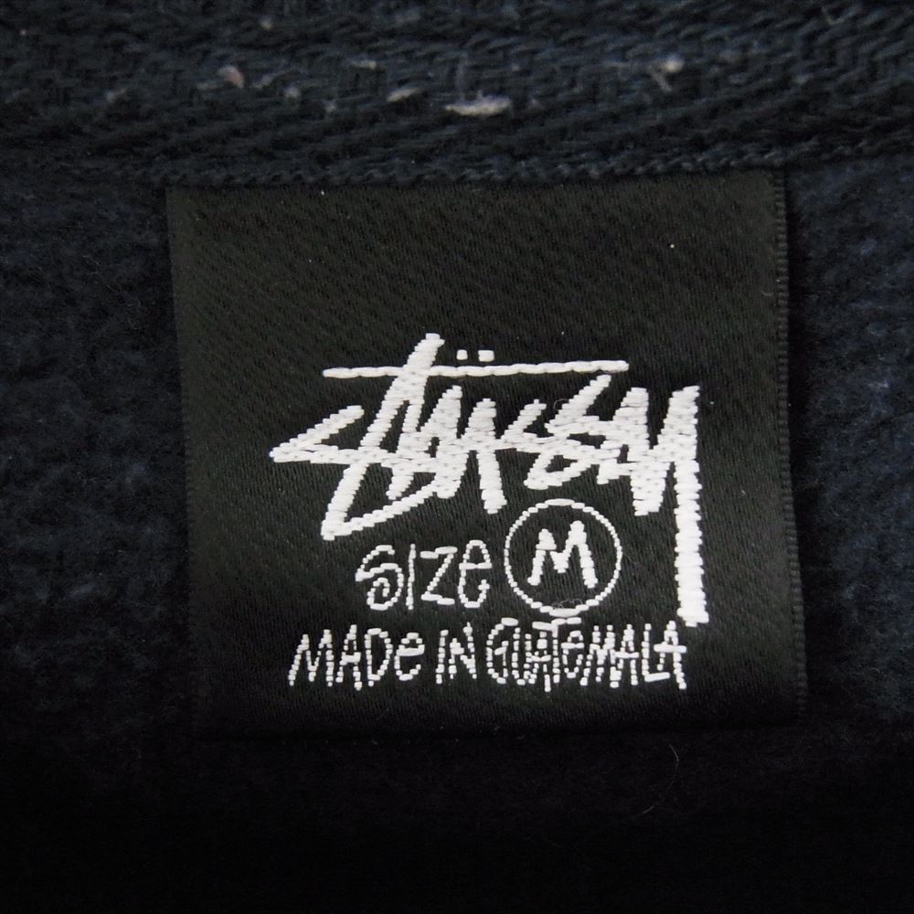 STUSSY ステューシー DRAGON STUSSY CREW ドラゴンプリント クルーネック スウェット ネイビー系 M【中古】