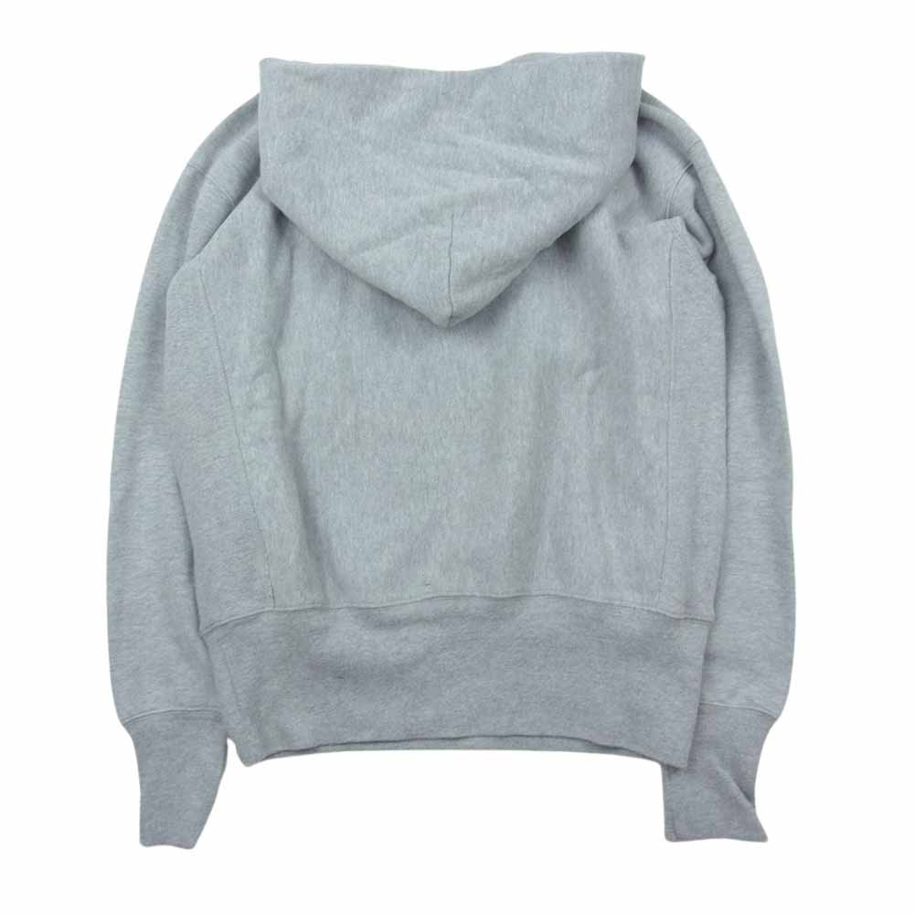 Champion チャンピオン 単タグ復刻 リバースウィーブ プリント スウェット パーカー グレー系 M【中古】