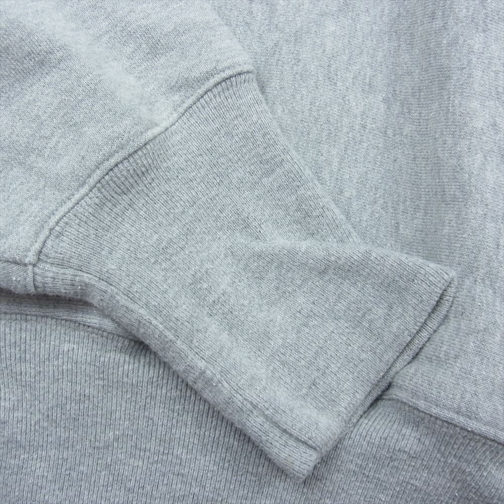 Champion チャンピオン 単タグ復刻 リバースウィーブ プリント スウェット パーカー グレー系 M【中古】