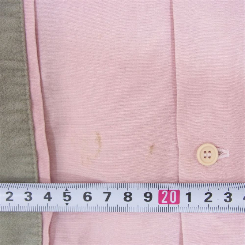 ピンクドラゴン オープンカラー 半袖 シャツ ピンク系 サイズ表記無【中古】