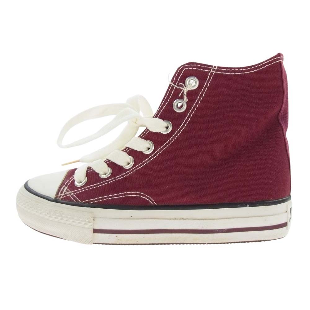 CONVERSE コンバース 90s USA製 ALL STAR オールスター ハイカット スニーカー ワインレッド系 US5【中古】