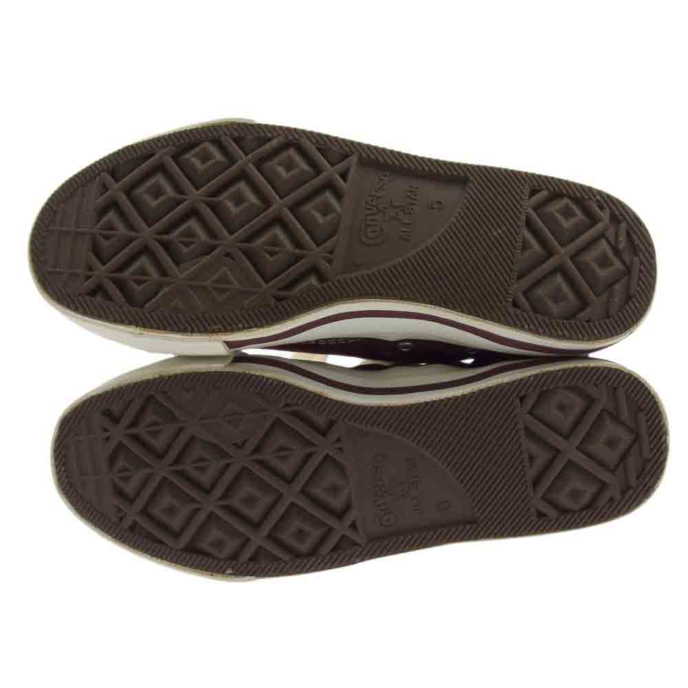 CONVERSE コンバース 90s USA製 ALL STAR オールスター ハイカット スニーカー ワインレッド系 US5【中古】