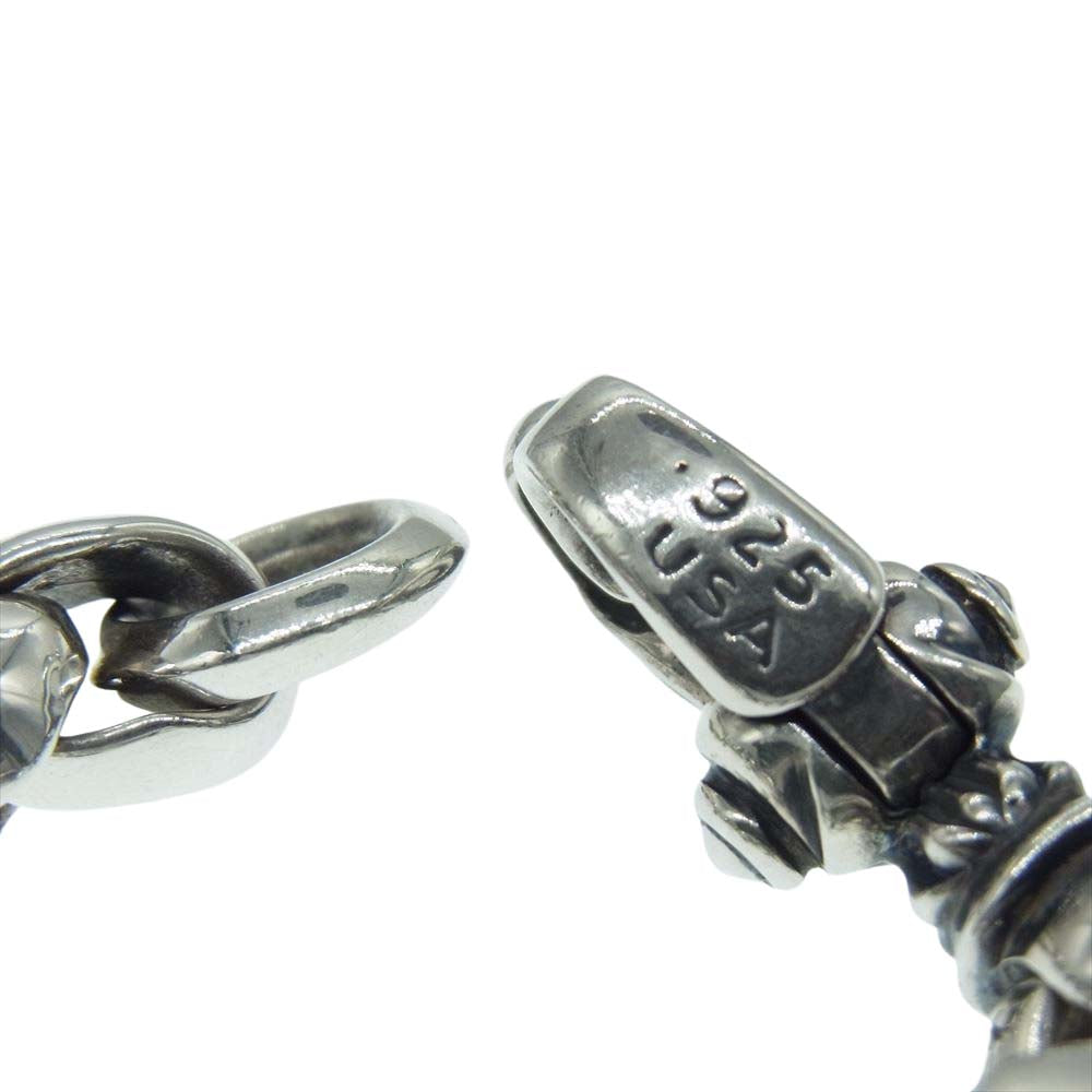 LEONARD KAMHOUT レナードカムホート シルク リンク S プレーンサークル チェーン ネックレス シルバー系【中古】