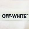 OFF-WHITE オフホワイト 16AW 2016 プリントデザイン クルーネック Tシャツ ホワイト系 M【中古】