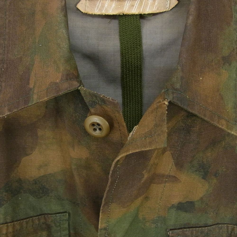 OFF-WHITE オフホワイト Camouflage Field Jacket カモフラ フィールド ジャケット マルチカラー系 M【中古】