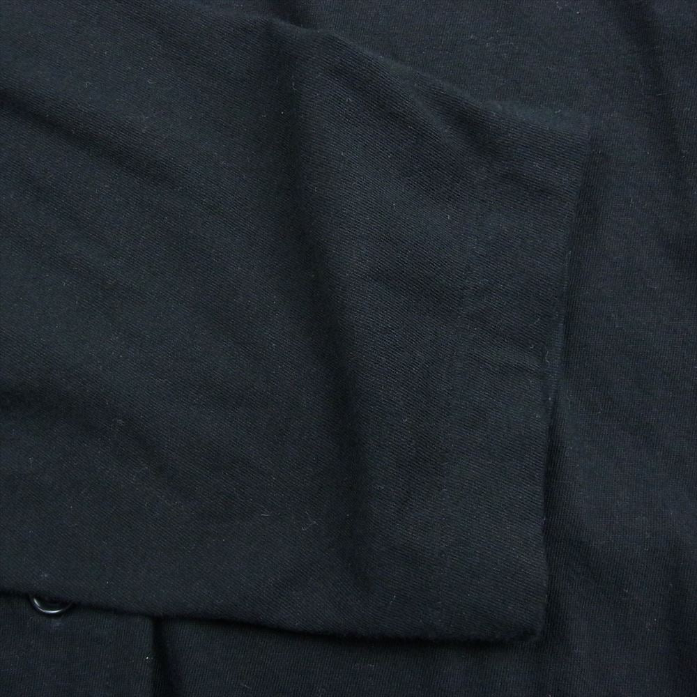 Yohji Yamamoto POUR HOMME ヨウジヤマモトプールオム 19SS HH-T45-086 血まみれヨウジヤマモト参上  Message Back Print  Shirt メッセージ バック プリント ロング シャツ コート ブラック系 3【中古】