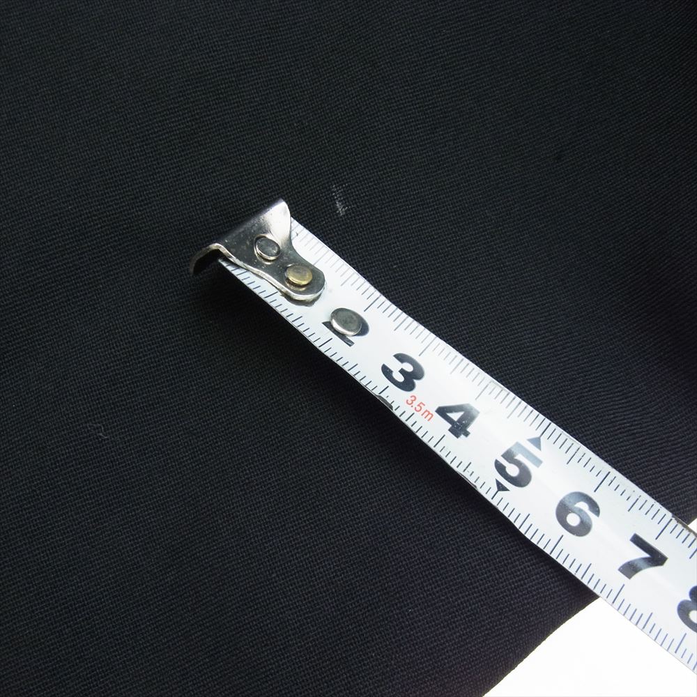 Yohji Yamamoto POUR HOMME ヨウジヤマモトプールオム 18AW HV-J20-100 Long Jacket Wrinkled Gabardine シワギャバ ウール ５ボタン シングル ロングジャケット ブラック系 1【中古】