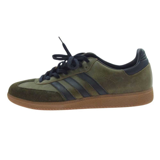 adidas アディダス Viintage ヴィンテージ ユーゴスラビア製 SAMBA CLASSIC サンバ クラシック ローカット スニーカー カーキ系 US9【中古】