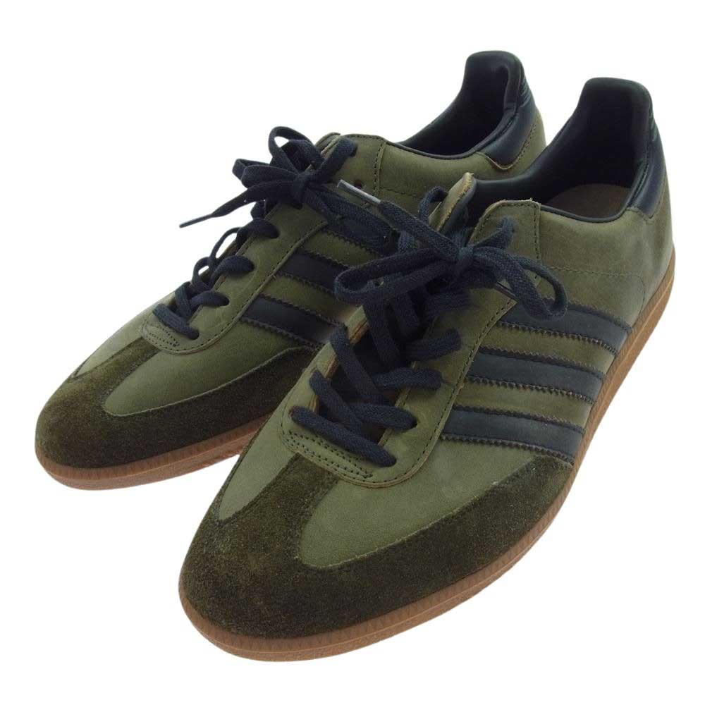 adidas アディダス Viintage ヴィンテージ ユーゴスラビア製 SAMBA CLASSIC サンバ クラシック ローカット スニーカー カーキ系 US9【中古】