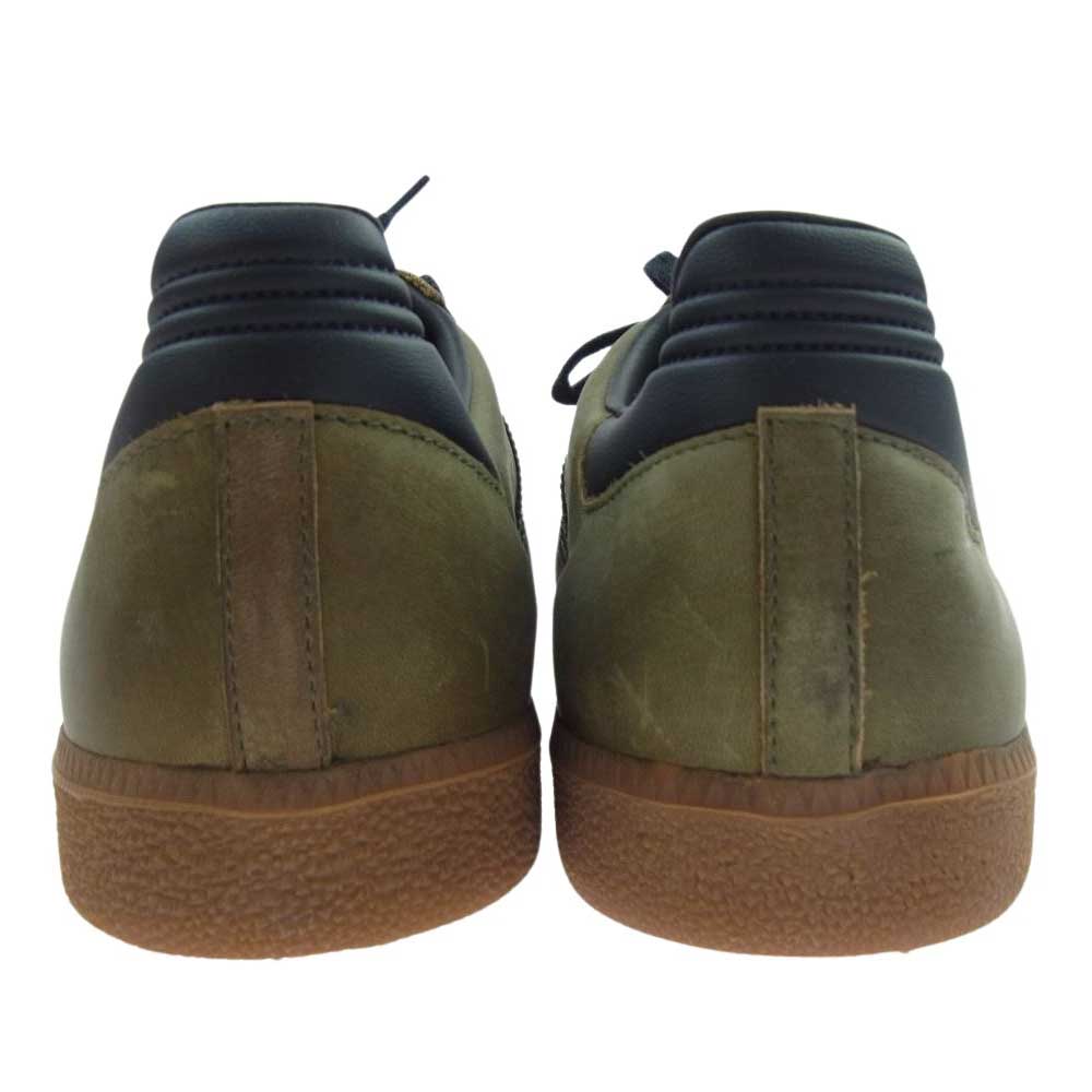 adidas アディダス Viintage ヴィンテージ ユーゴスラビア製 SAMBA CLASSIC サンバ クラシック ローカット スニーカー カーキ系 US9【中古】