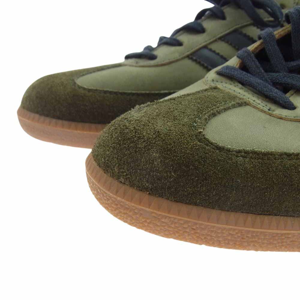 adidas アディダス Viintage ヴィンテージ ユーゴスラビア製 SAMBA CLASSIC サンバ クラシック ローカット スニーカー カーキ系 US9【中古】