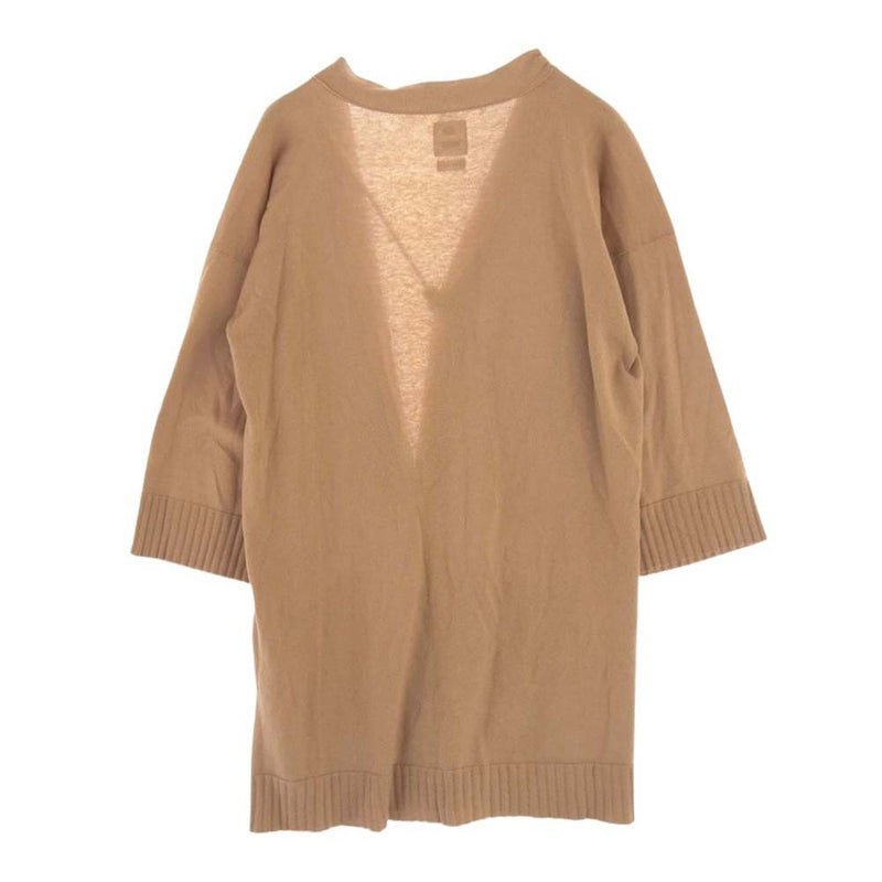 VISVIM ビズビム 21SS 0321105012001 WMＶKIMONO  CARDIGAN CAMEL  キモノ カーディガン キャメル ライトブラウン系 .0【中古】