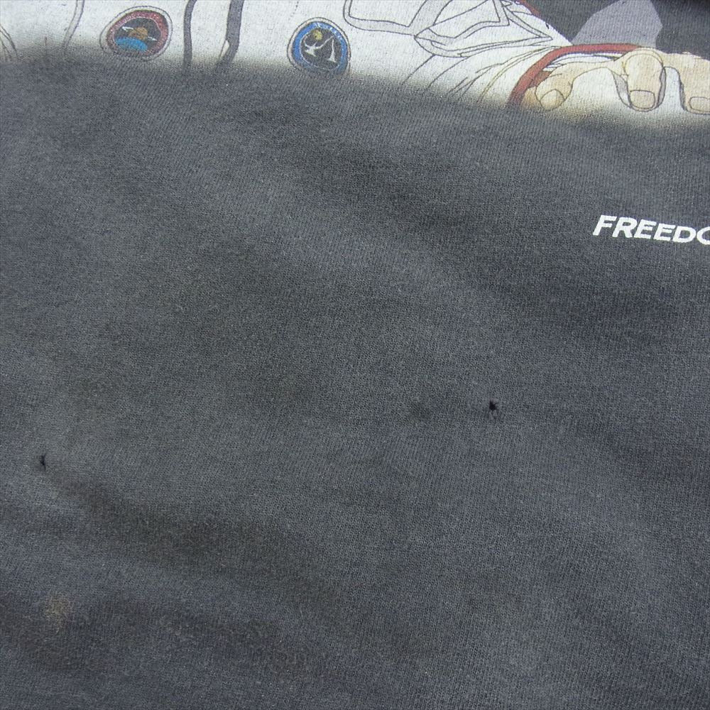 SAINT MICHAEL セントマイケル 24SS SM-YS8-0000-C19 FREEDOM FD SS TEE コラボ 半袖 ショート スリーブ Tシャツ カットソー グレー系 XL【新古品】【未使用】【中古】