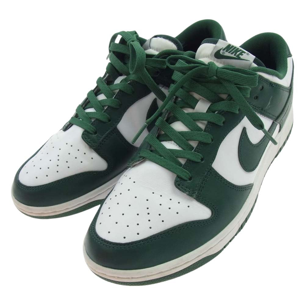 NIKE ナイキ DD1391-101 Dunk Low Varsity Green Team Green ダンク ロー バーシティグリーン チームグリーン ローカット スニーカー グリーン系 ホワイト系 28cm【中古】