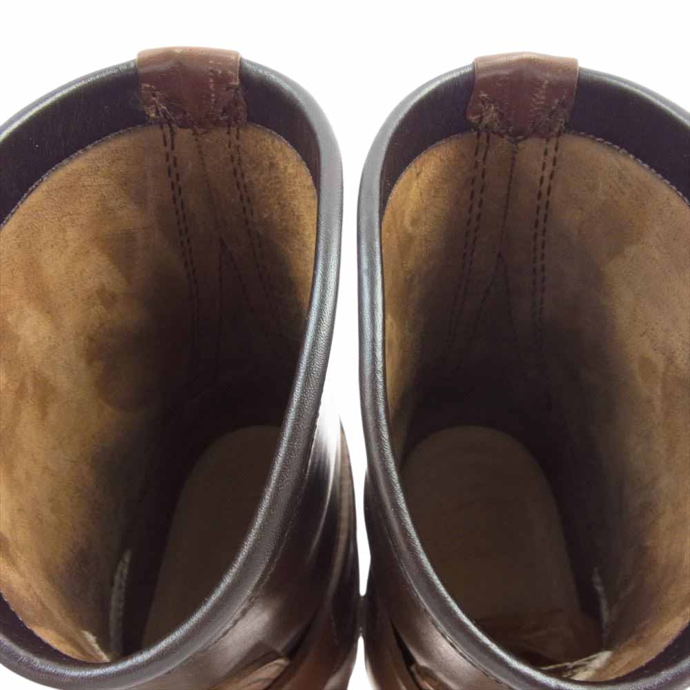 ダッパーズ 40’s Style Short Engineer Boots 40’Ｓショート タイプ エンジニアブーツ ブラウン系  8.5D【中古】