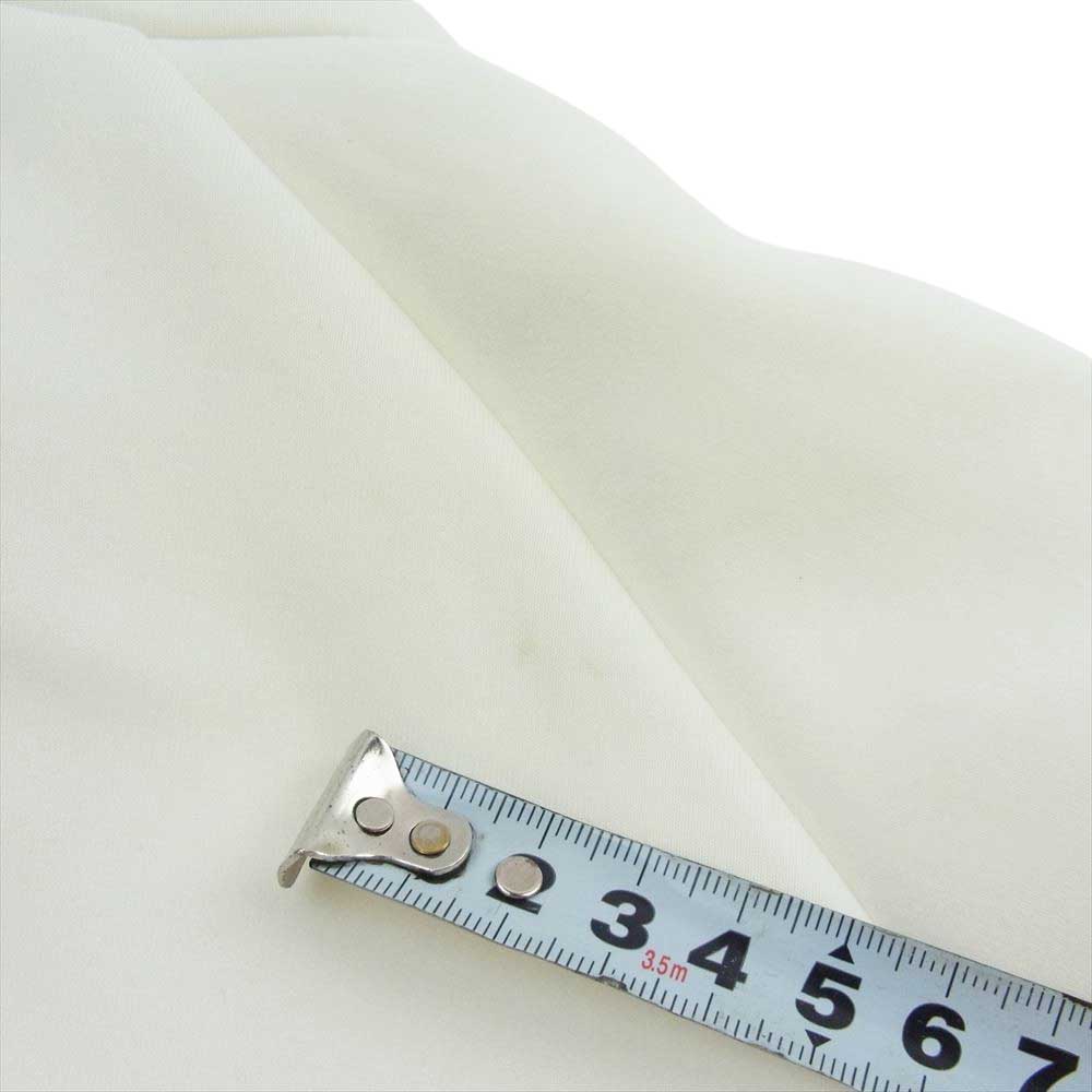 抜刀娘 274865 金魚 刺繍 バックプリント 裏地パイル ジャケット トラックパンツ ジャージ セットアップ ホワイト系 M【中古】