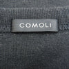 COMOLI コモリ 24SS Z01-05018 コットン ジャージ ベースボール 長袖 Tシャツ ロングスリーブ カットソー ブラック系 2【中古】
