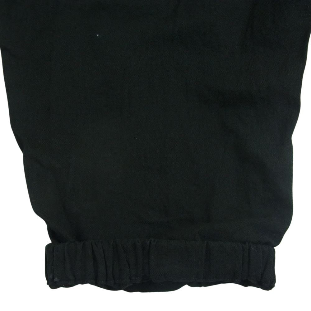 COMOLI コモリ 23SS X01-03027 空紡 オックス イージー カーゴ パンツ ブラック系 2【中古】