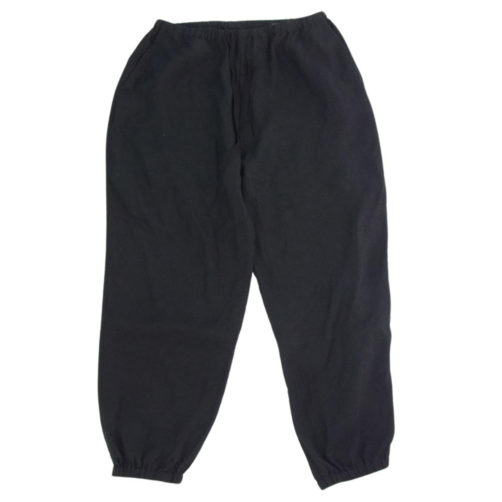 COMOLI コモリ 24SS Z01-03009 ヘンプ カナパ ドロースト リング パンツ  ブラック系 2【中古】