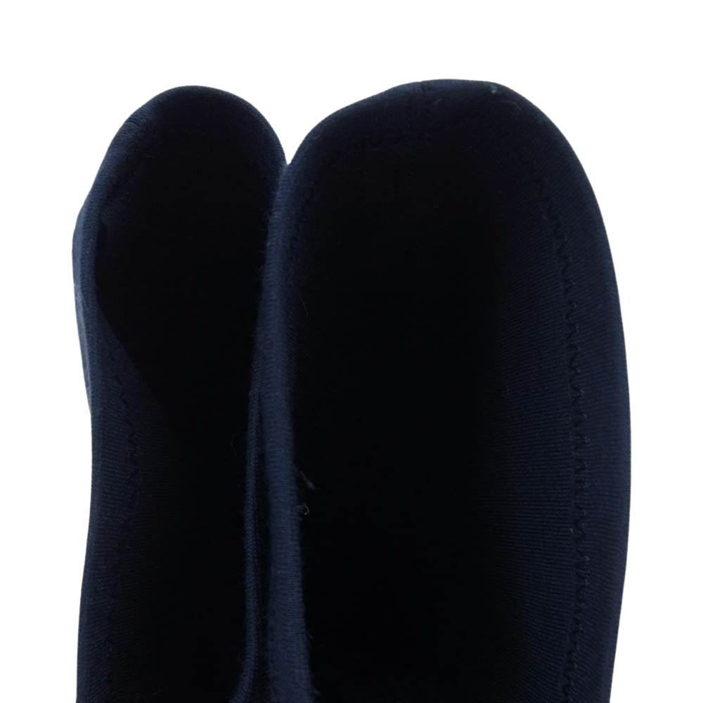 ツルバイマリコオイカワ ヒール アンクル ブーツ ネイビー系 37【中古】