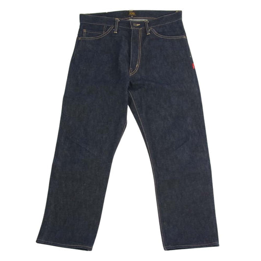 WTAPS ダブルタップス 17SS 171GWDT-PTM06  BLUES BASIC RAW TROUSERS COTTON DENIM ベーシック ロウ トラウザー コットン デニム パンツ インディゴブルー系 M【中古】