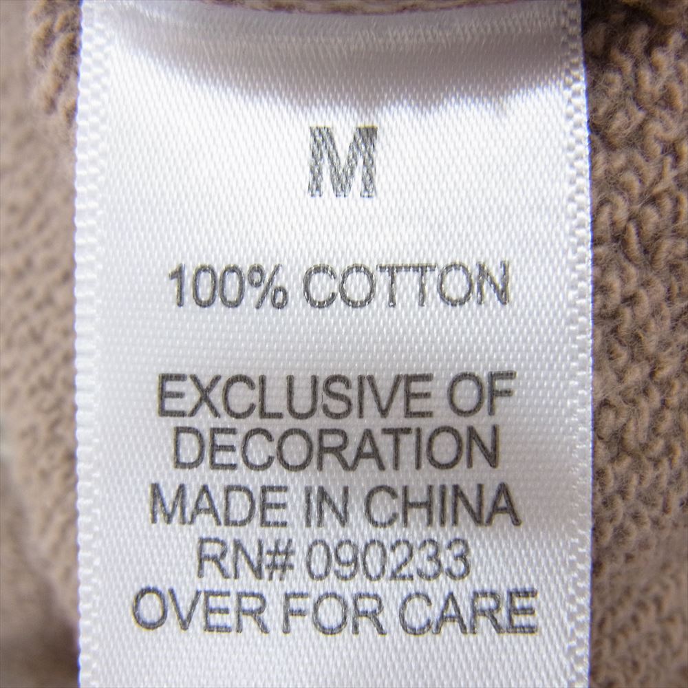 FEAR OF GOD フィアオブゴッド 090233 FOG ESSENTIALS エッセンシャルズ 裾ジップ ジョガー スウェット パンツ ベージュ系 ブラウン系 M【中古】