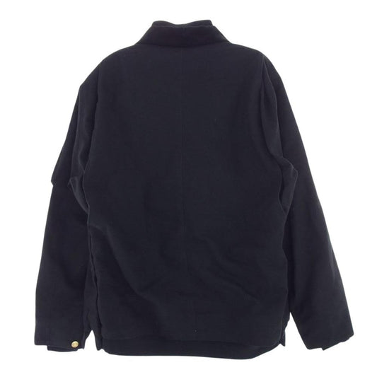 Sacai サカイ 23AW 23-03110M × Carhartt カーハート WIP ダブリューアイピー Canvas x MA-1 JK Michigan キャンバス MA1 ミシガン ダック ジャケット ブラック系 3【中古】
