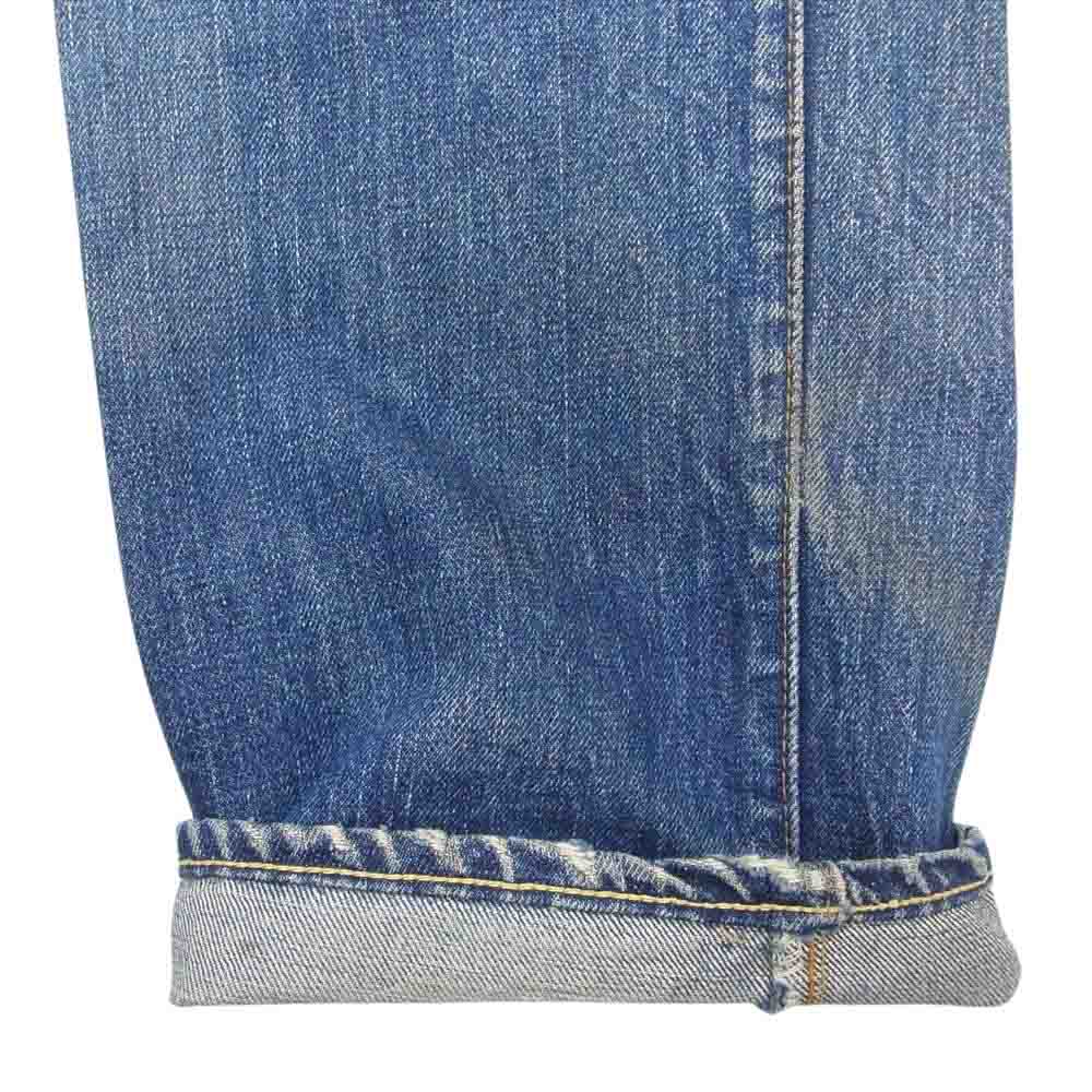 Levi's リーバイス 501 BIGE ボタン裏刻印8 60s 平行ステッチ ボタンフライ デニム パンツ ジーンズ インディゴブルー系 サイズ表記無【中古】