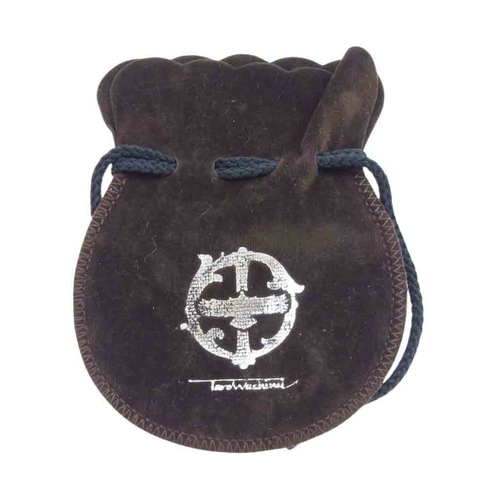 TARO WASHIMI ワシミタロウ 鷲見太郎 鷲見太郎 プレーンリング 10mm w/ アラベスク イーグル メタル サンダー スタンプ リング シルバー系 17号【中古】