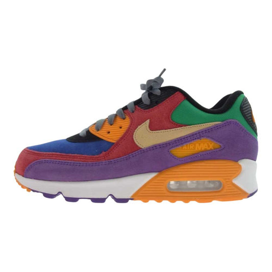 NIKE ナイキ CD0917-600 AIR MAX 90 VIOTECH UNIVERSITYRED エアマックス 90 バイオテック ユニバーシティレッド スニーカー マルチカラー系 28cm【美品】【中古】