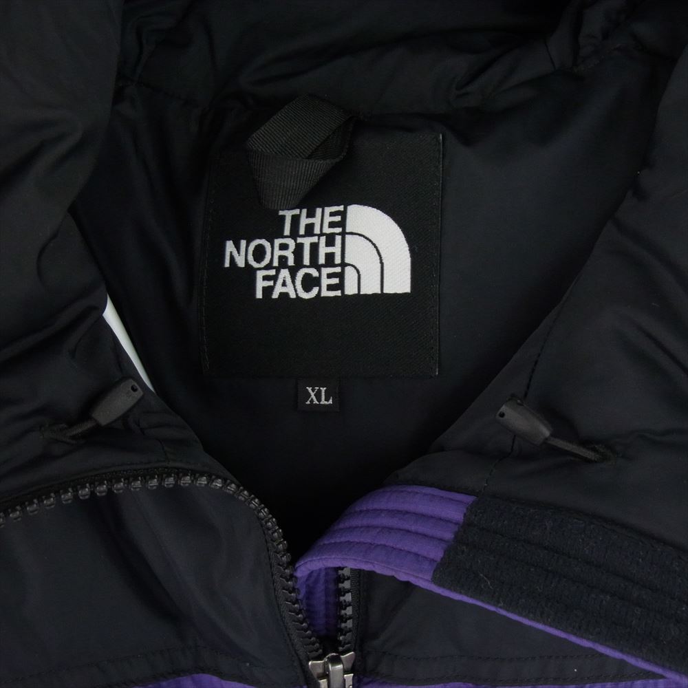 THE NORTH FACE ノースフェイス ND92041R Nuptse Hoodie ヌプシ フーディ ダウン ジャケット パープル系 XL【中古】