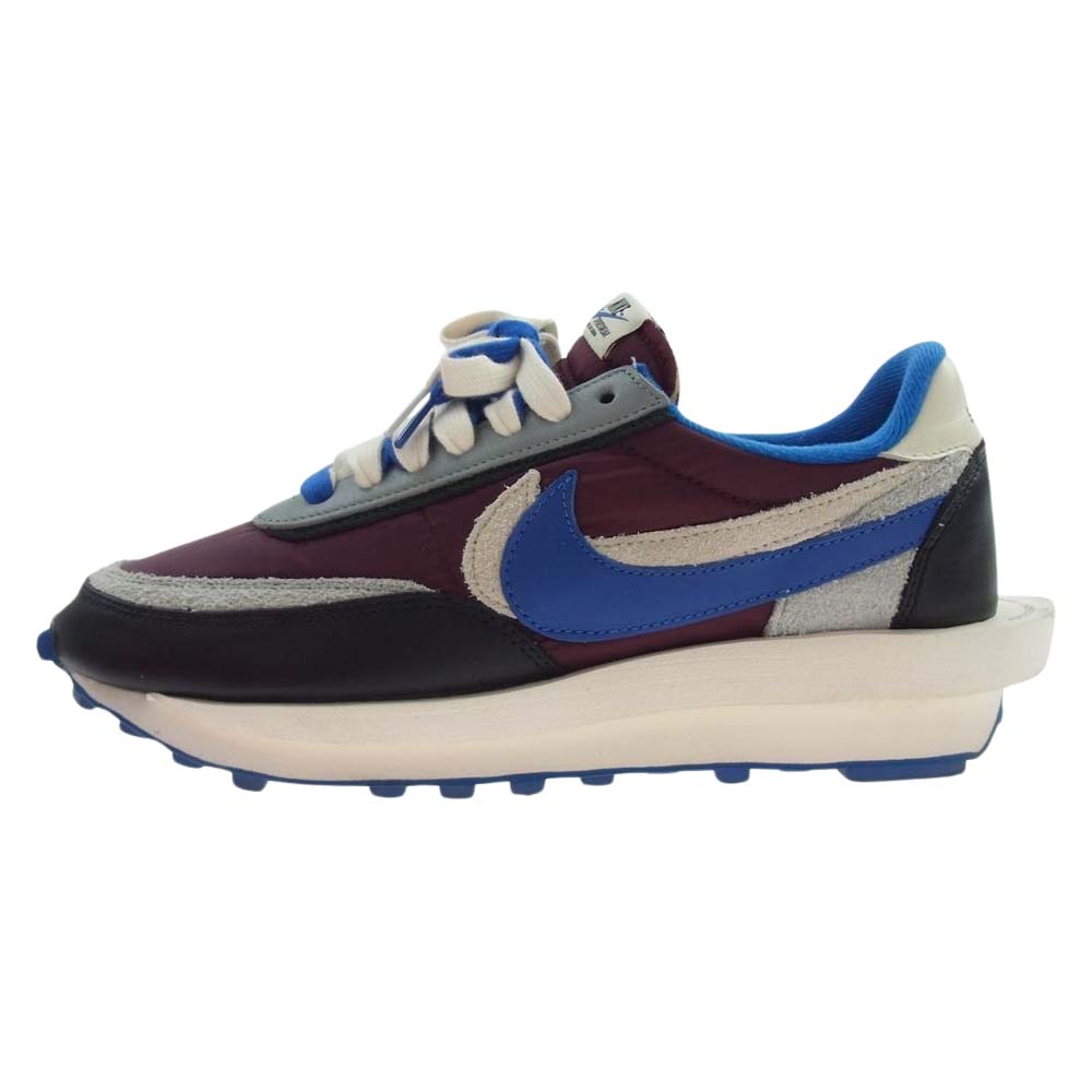 NIKE ナイキ DJ4877-600 × UNDERCOVER アンダーカバー × sacai サカイ LD Waffle Night Maroon LD ワッフル ナイト マルーン スニーカー パープル系 ブルー系 ブラック系 28.5cm【中古】