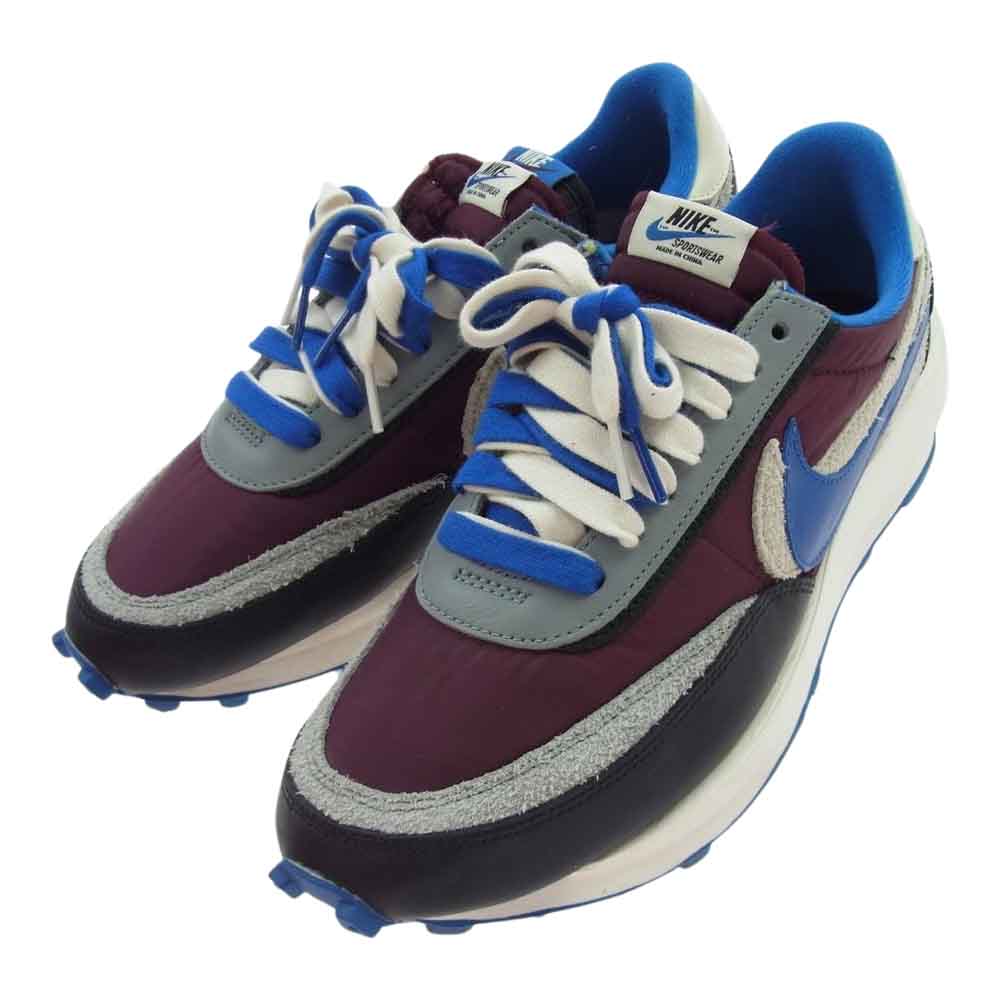 NIKE ナイキ DJ4877-600 × UNDERCOVER アンダーカバー × sacai サカイ LD Waffle Night Maroon LD ワッフル ナイト マルーン スニーカー パープル系 ブルー系 ブラック系 28.5cm【中古】