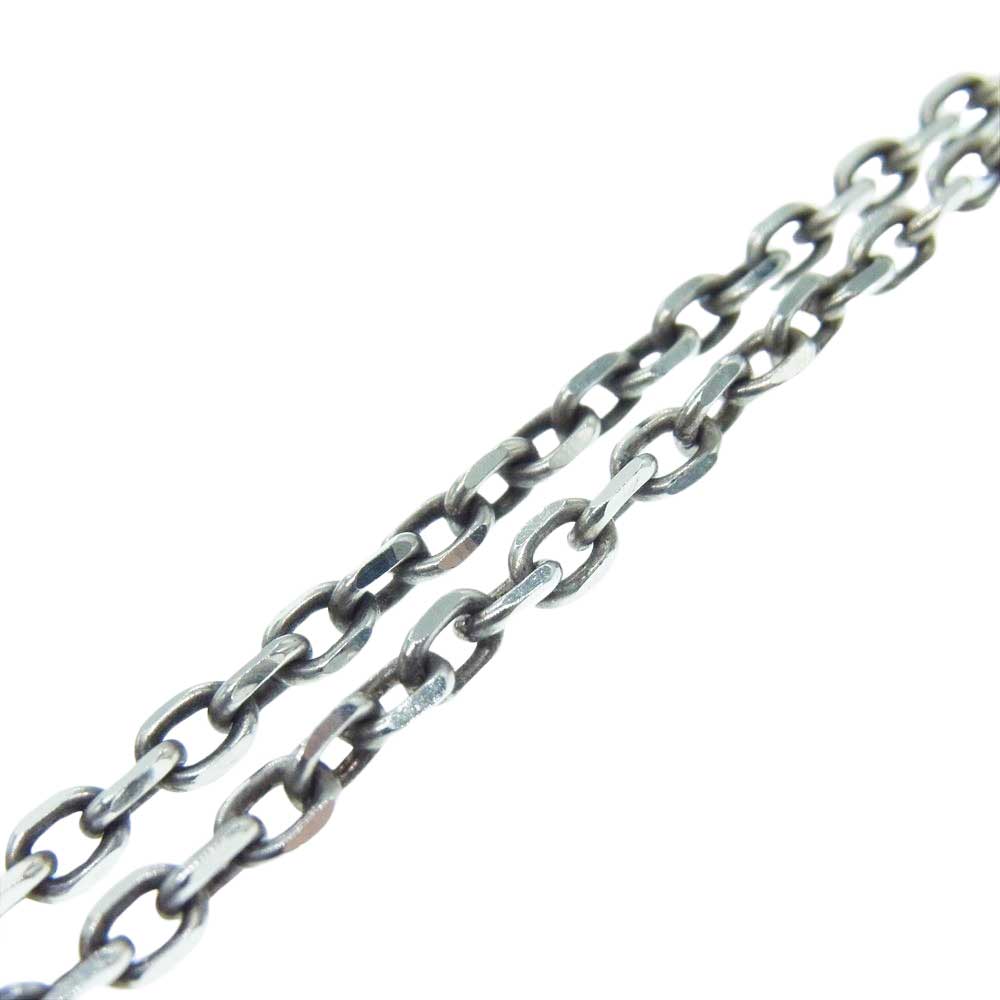 ARIZONA FREEDOM アリゾナフリーダム K18 太陽神 メタル タタキ ネックレス シルバー系【中古】