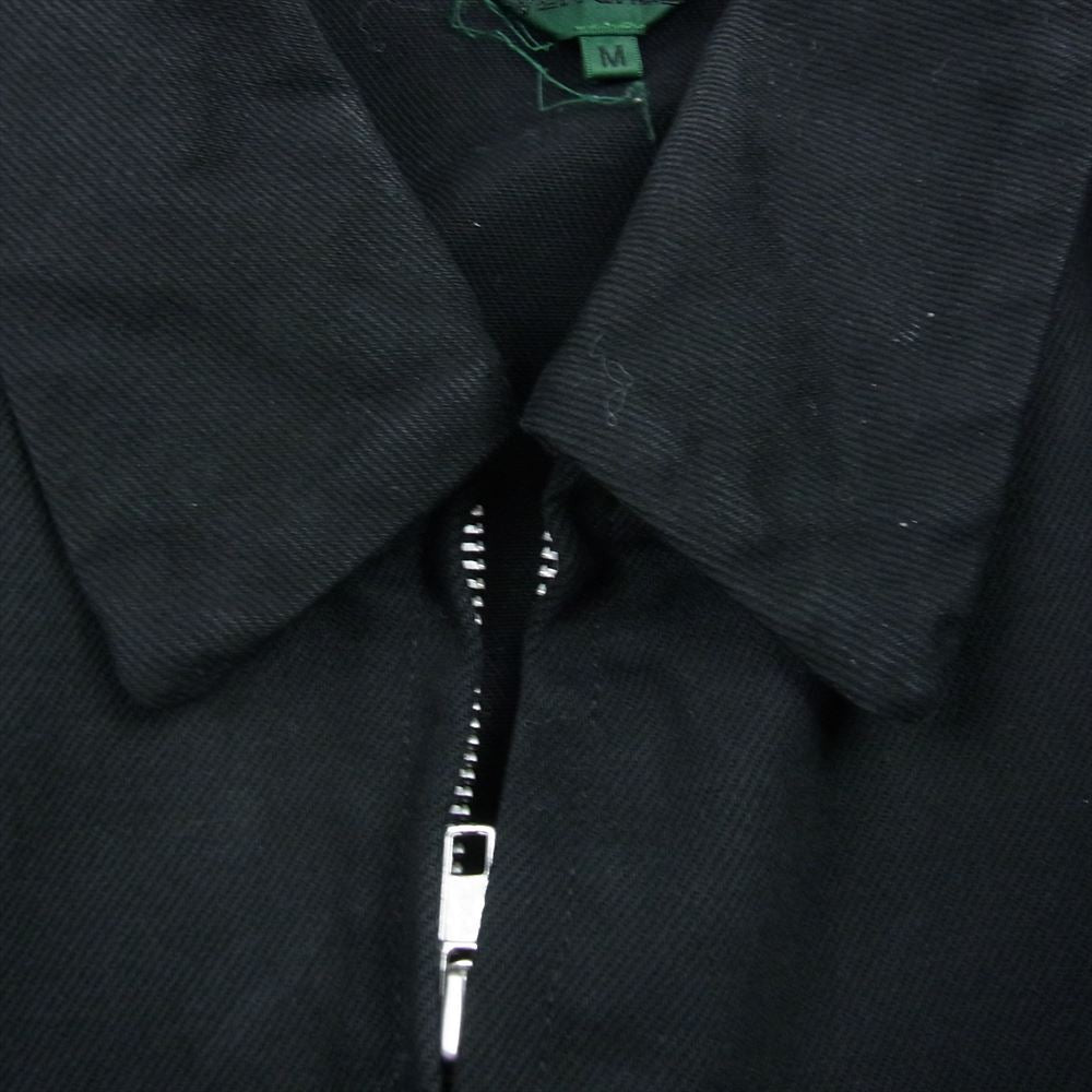 COMME des GARCONS HOMME PLUS コムデギャルソンオムプリュス 09SS PC-J214 EVER GREEN エバーグリーン カーブ切替 製品染め ジップ ブルゾン ジャケット ブラック系 M【中古】