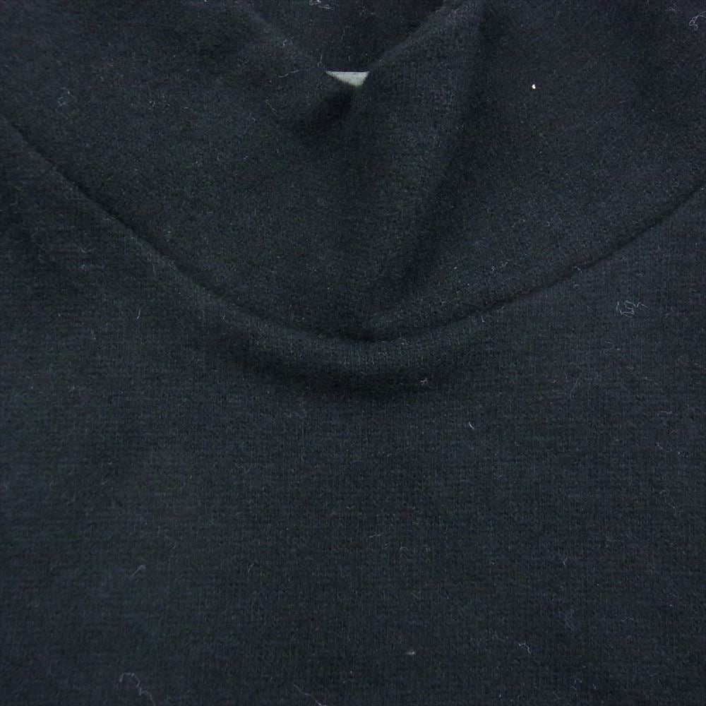 Yohji Yamamoto POUR HOMME ヨウジヤマモトプールオム 22AW HE-T38-178 タートルネック インクジェット グラフィック セーター ブラック系 3【中古】