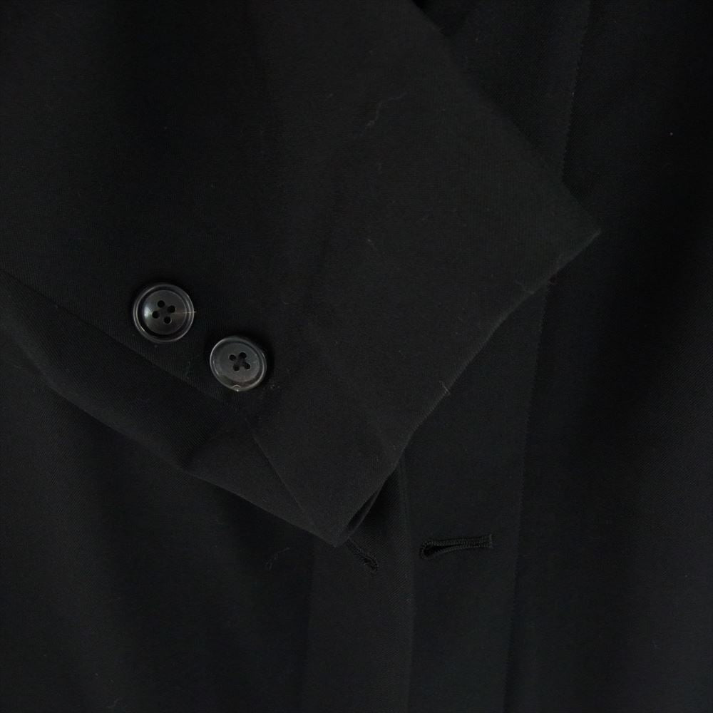 Yohji Yamamoto POUR HOMME ヨウジヤマモトプールオム 21AW HX-J52-131 GARBARDINE LINING ROKUMEIKAN PRINT JACKET 鹿鳴館 復刻 ジャケット ブラック系 2【中古】