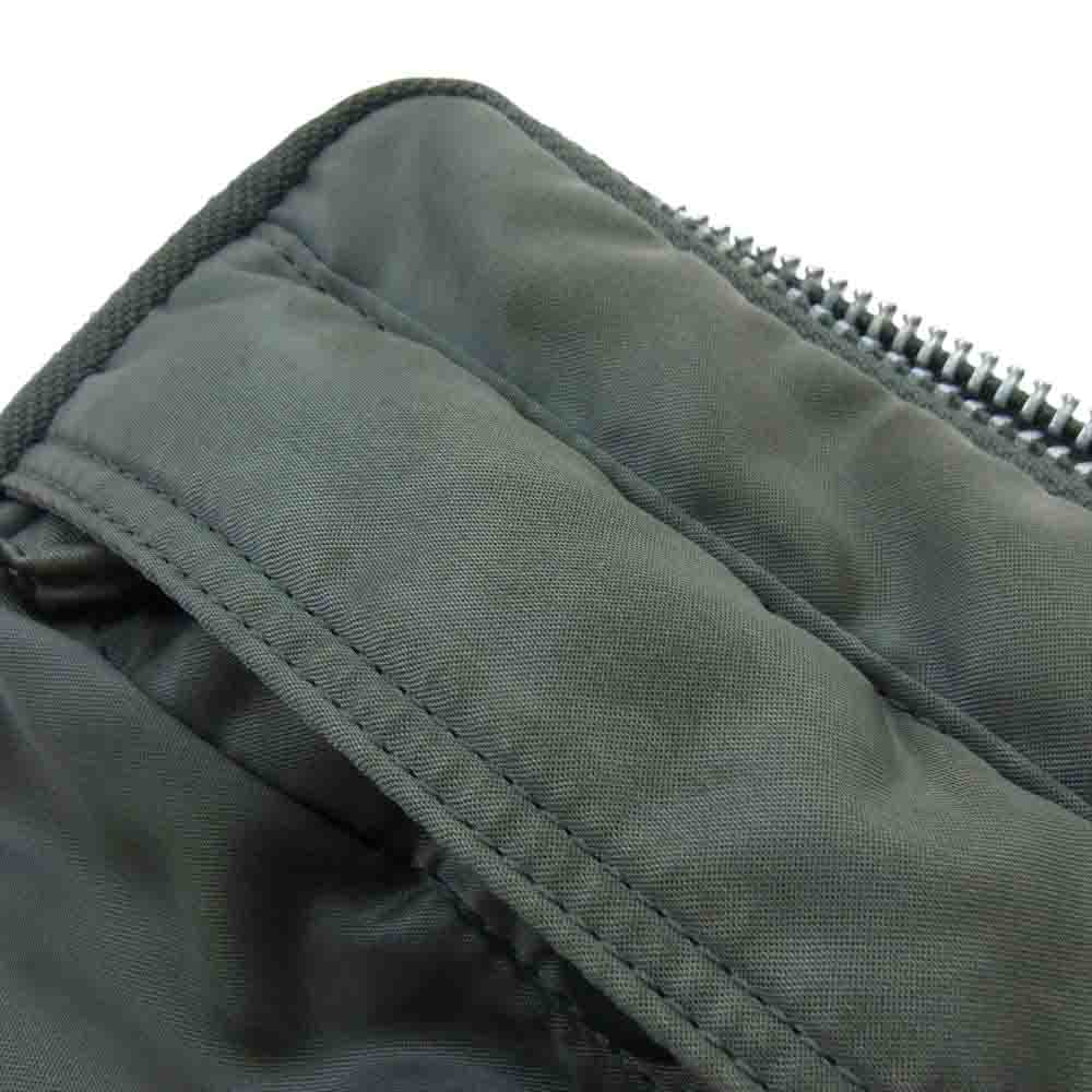 PORTER ポーター 622-76500 TANKER DOCUMENT CASE タンカー ドキュメント ケース バッグ モスグリーン系【中古】