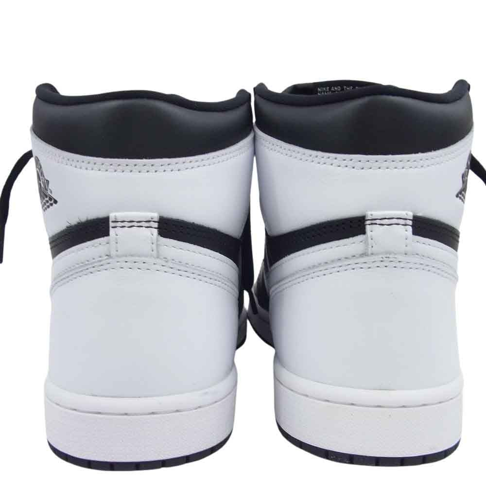 NIKE AIR JORDAN ナイキ ジョーダン DZ5485-010 Air Jordan 1 Retro High OG Black White AJ1 エアジョーダン ハイ ブラック ホワイト スニーカー ブラック系 ホワイト系 27cm【極上美品】【中古】