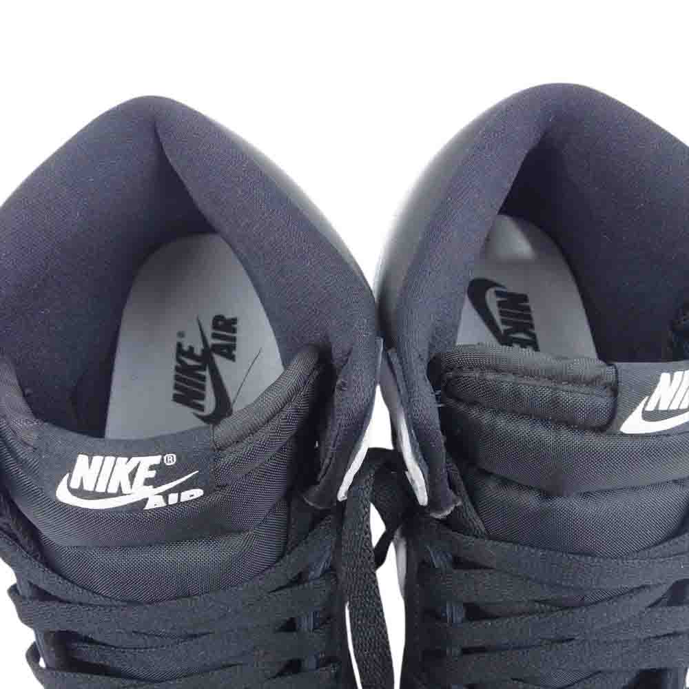 NIKE AIR JORDAN ナイキ ジョーダン DZ5485-010 Air Jordan 1 Retro High OG Black White AJ1 エアジョーダン ハイ ブラック ホワイト スニーカー ブラック系 ホワイト系 27cm【極上美品】【中古】