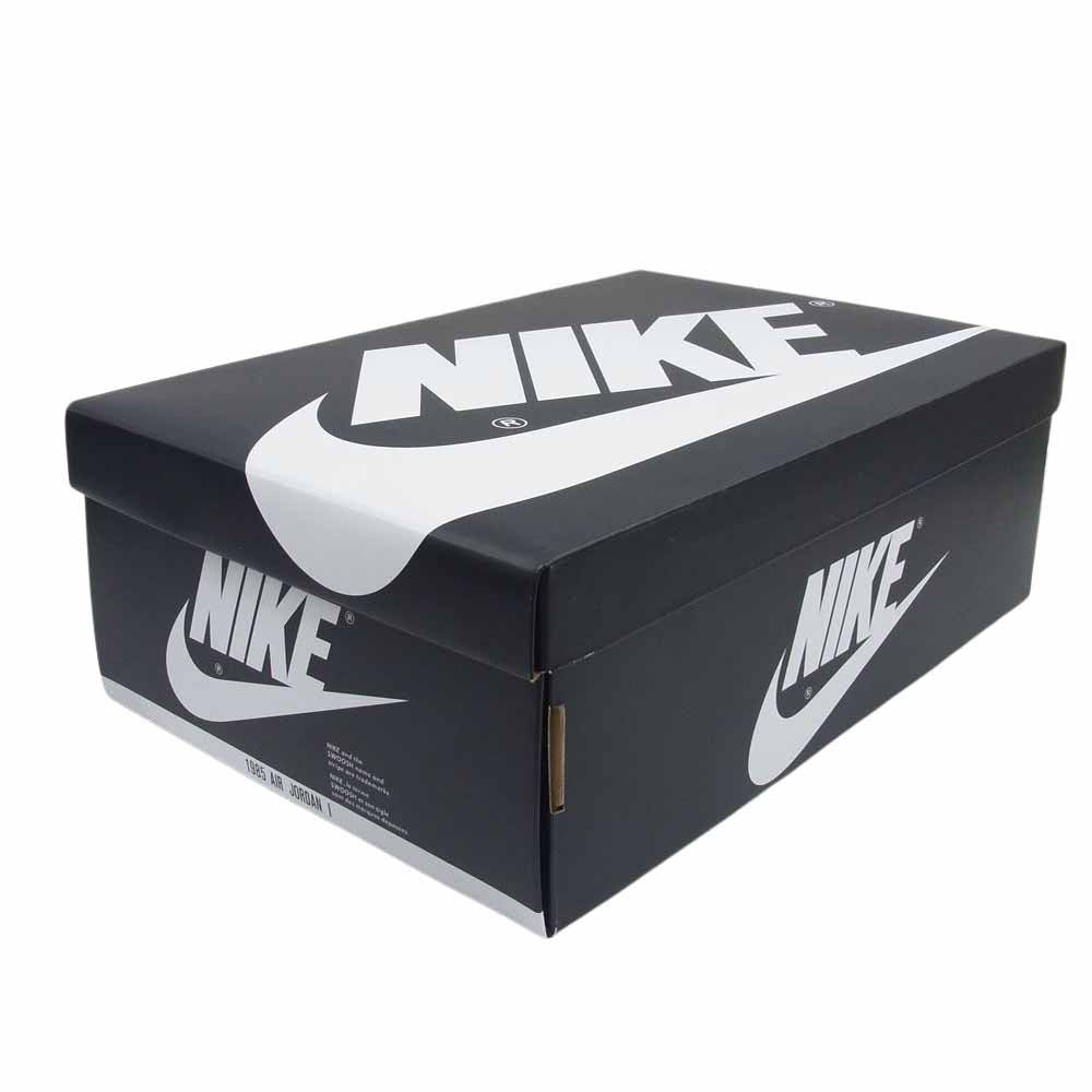 NIKE AIR JORDAN ナイキ ジョーダン DZ5485-010 Air Jordan 1 Retro High OG Black White AJ1 エアジョーダン ハイ ブラック ホワイト スニーカー ブラック系 ホワイト系 27cm【極上美品】【中古】