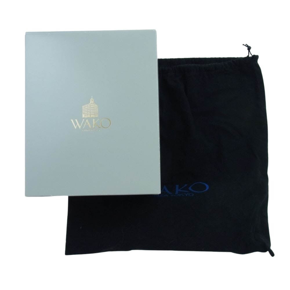 WAKO ワコー Sac de Temps サックドゥタン 2way レザー トート ショルダー バッグ ベージュ系【美品】【中古】