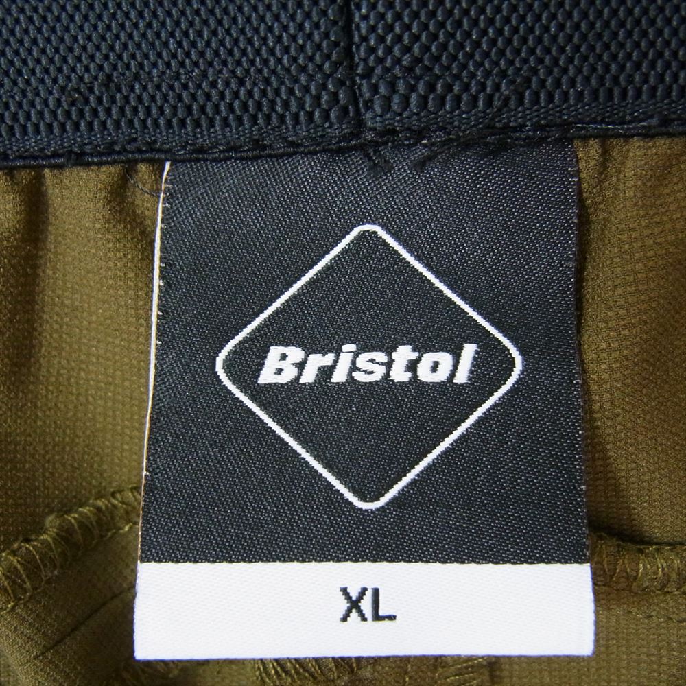 F.C.R.B. エフシーアールビー FCRB-200051 STRETCH LIGHT WEIGHT SHORTS ストレッチ ショート パンツ カーキ系 XL【美品】【中古】