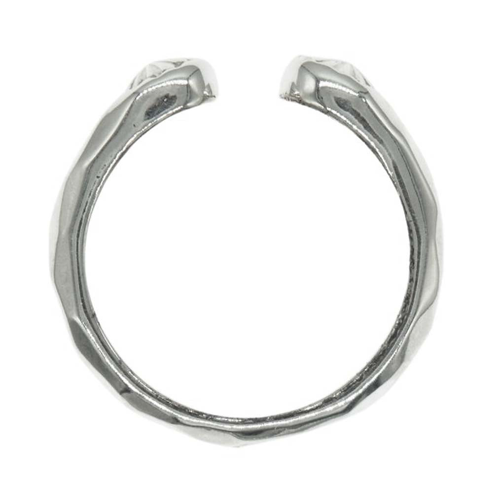 TADY&KING タディアンドキング ネイティブ たたき SV アポロ リング シルバー系 17号【中古】