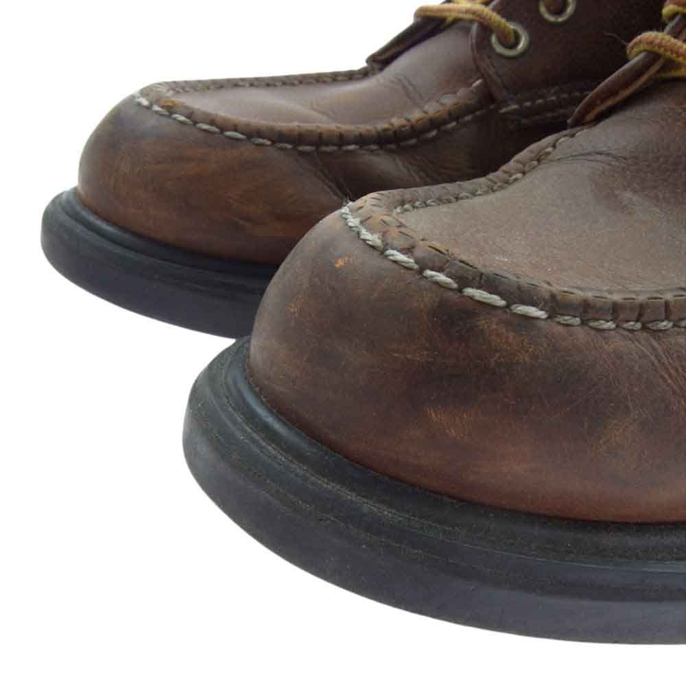 RED WING レッドウィング 8021 SUPERSOLE OXFORD スーパーソール オックスフォード ワーク ブーツ シューズ ブラウン系 US9.5【中古】