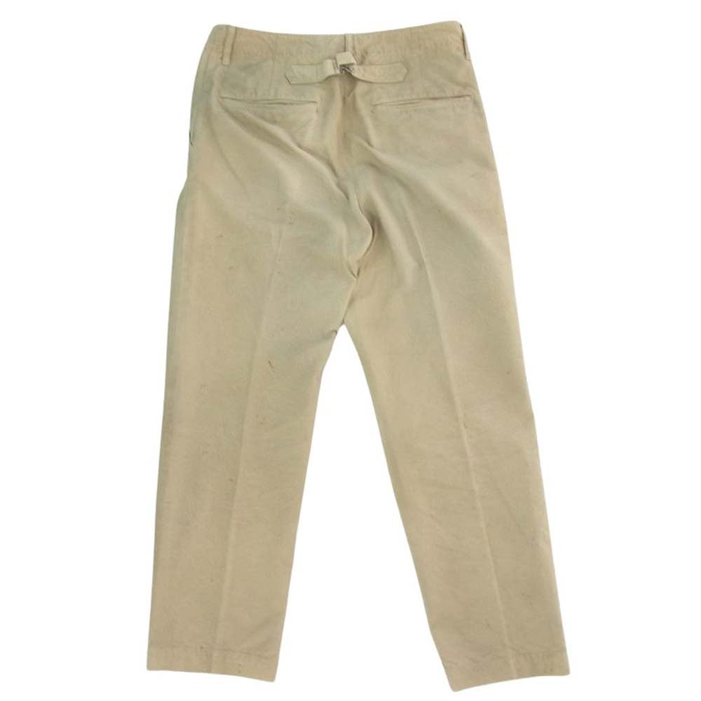 VISVIM ビズビム 22AW 0122205008004 HW Taper DMGD Chino Pants チノ パンツ ベージュ系 2【新古品】【未使用】【中古】