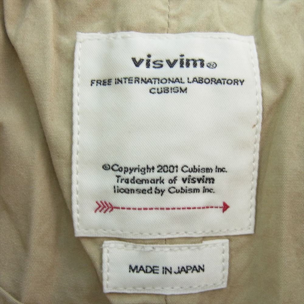 VISVIM ビズビム 22AW 0122205008004 HW Taper DMGD Chino Pants チノ パンツ ベージュ系 2【新古品】【未使用】【中古】