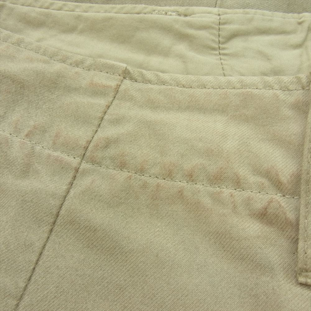 VISVIM ビズビム 22AW 0122205008004 HW Taper DMGD Chino Pants チノ パンツ ベージュ系 2【新古品】【未使用】【中古】