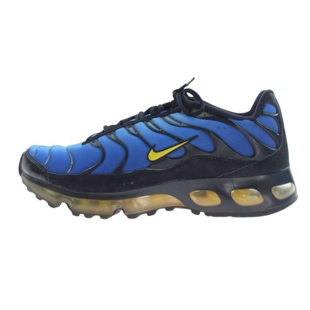 NIKE ナイキ 333609-471  AIR MAX PLUS エアマックス プラス TN 360 University Blue ユニバーシティブルー バッシュ ハイカット スニーカー ブルー系 28cm【中古】